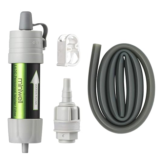 Miniwell Gravity Water Filter Straw