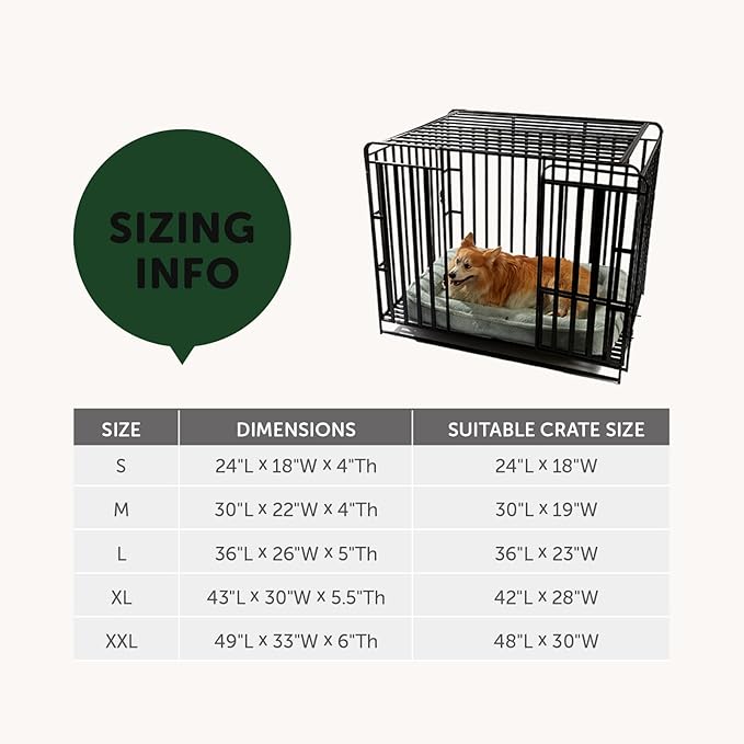 BALANCE XL Dog Beds, Orthopedic Dog Bed with Egg Crate Foam, Waterproof Dogs Bed with Removable and Washable Cover, Extra Large Dogs Bed up to 90lbs