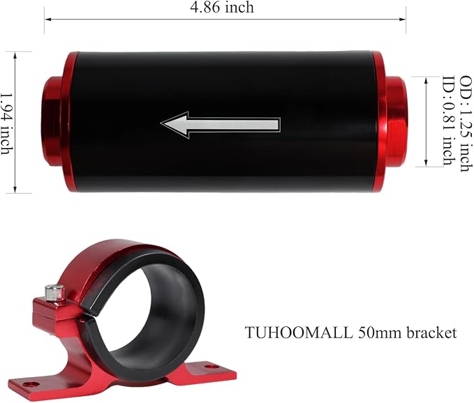 Inline Fuel Filter 100 Micron