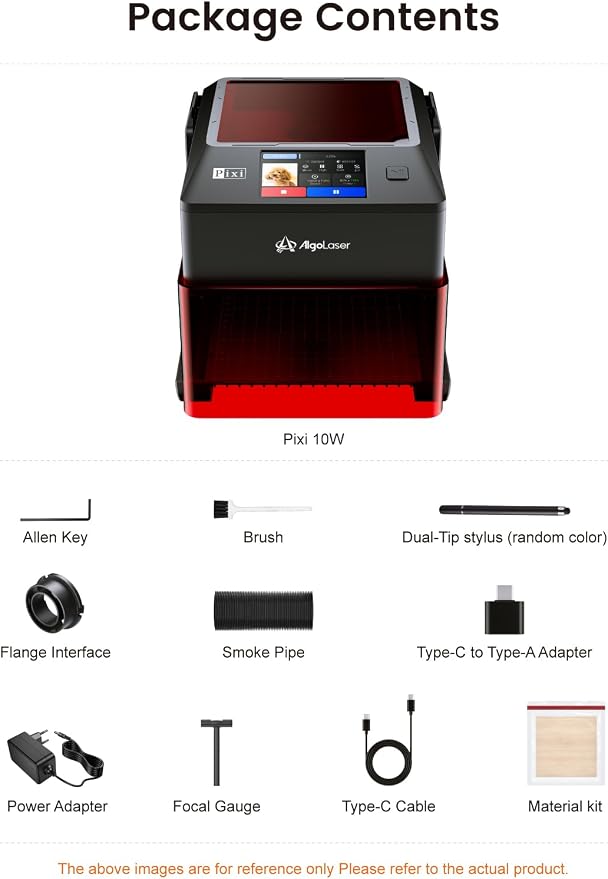 AlgoLaser 10W Portable Laser Engraver Machine: Smart Laser Engraver/Cutter