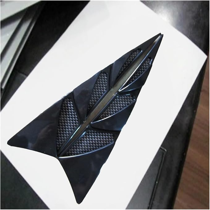 2pcs Car Vent Cover Stickers Car Air Flow Intake Bonnet Styling Stickers Car