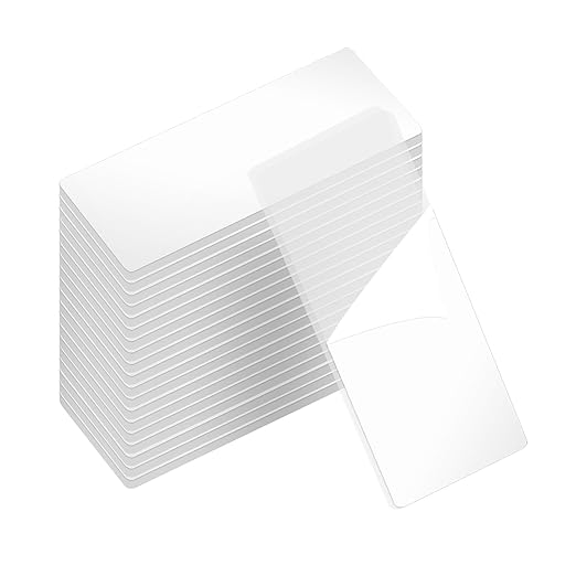 uxcell 30Pcs Double Sided Adhesive Pads, 2.36" x 1.18" Clear Removable Heavy Duty Mounting Tape Picture Hanging Sticky Adhesive Pad for Wall, Poster Picture, DIY Craft