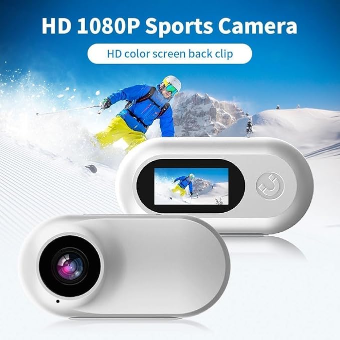 ehomful HD 1080P Cat Camera Collar with Video Record Wireless Mini Sport cam,Small Action Cameras,Body Camera for Pet Supplies/Stuff,Outdoor/Inoor Birthday Gift No WiFi