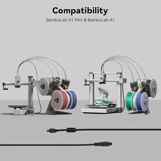 UniTak3D Extension Cable for Bambu Lab AMS Lite, 39.37in 4-Pin Cable