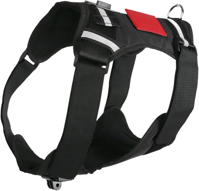 3. Lightweight Dog Chest Mount for Action Cameras ABS Harness with Multi-Angle for 8-35kg Outdoor Pets Dog Perspective Harness