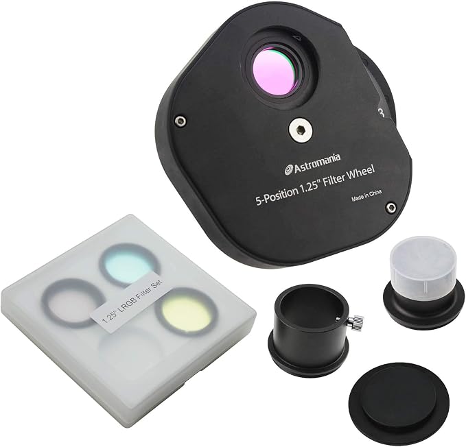 Astromania 1.25" Multiple 5-Position Filter Wheel
