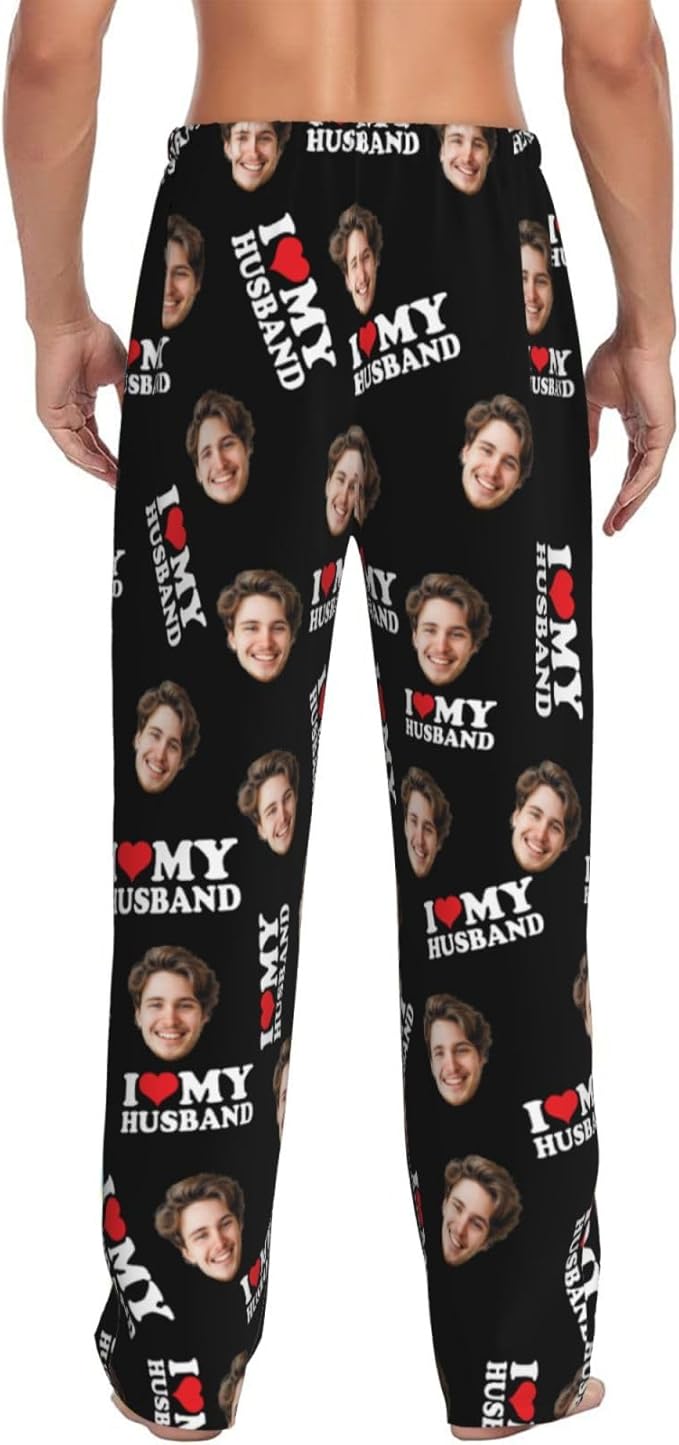 Personalized Pajama Pants For Men Women Custom Pajama Pants With Face Custom Face Pajamas Funny Customized Gifts