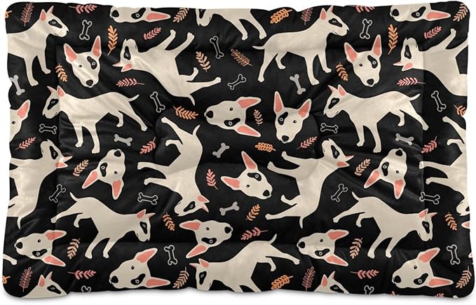 Cute Dog Pet Bed Cute Dog Bed Mat Absorbing Non Slip Pad Pet Sleeping Mat for Small, Medium, and Large Dogs Puppy Cat 24 in x 18 in