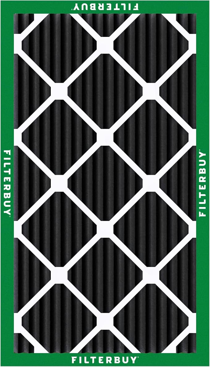 Filterbuy 20x30x1 Air Filter MERV 10 Odor & Allergy Defense