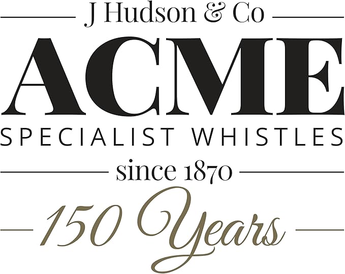 ACME Original 'Silent' Dog Training Whistle no. 535. Adjustable Frequency. Good Sound Quality. Weather-Proof. Designed and Made in The UK. Solid Brass (Polished Brass)