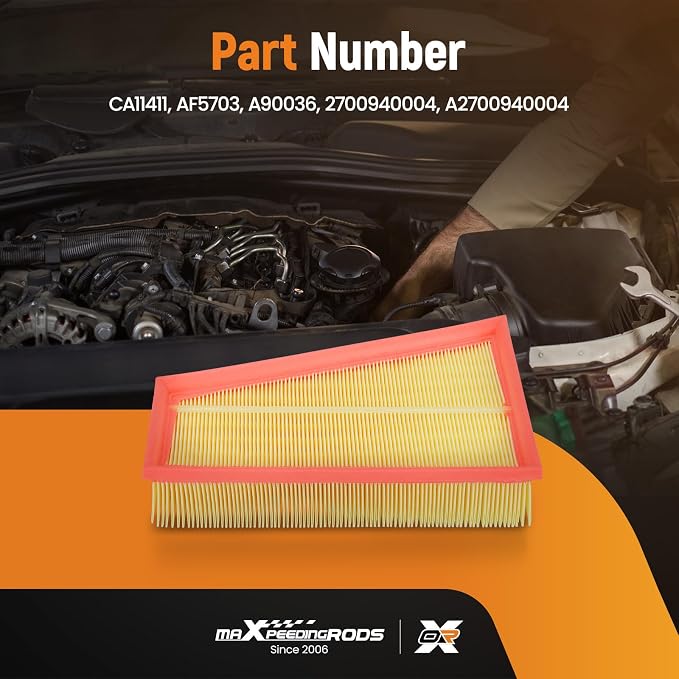 maXpeedingrods CA11411 A2700940004 Engine Air Filter Fit
