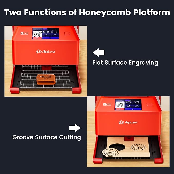 AlgoLaser 10W Smart Laser Engraver Machine, Class 1 Portable Laser Cutter