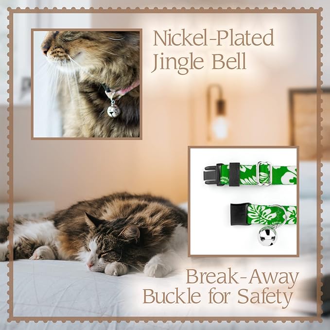 Country Brook Petz - Sky Mandala Cat Collar - Groovy Collection Featuring Far Out Designs