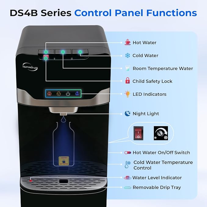iSpring Bottleless Water Cooler Dispenser