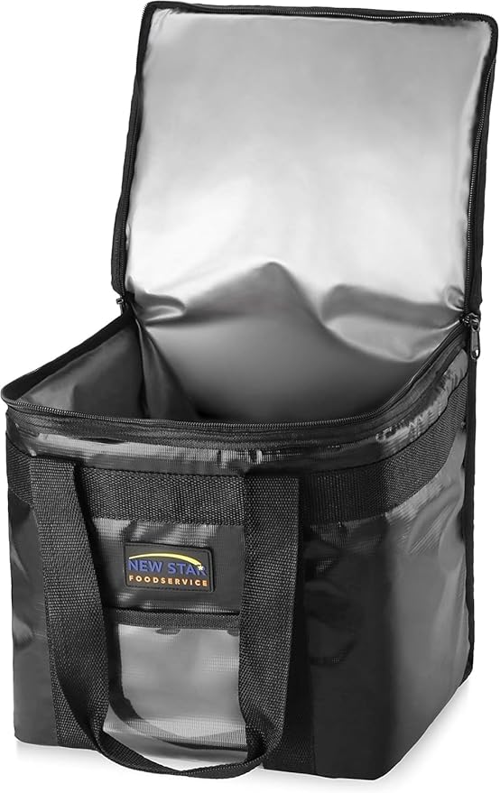 New Star Foodservice | Commercial-Grade Insulated Food Delivery Bags (23'W x 15'H 14'D)