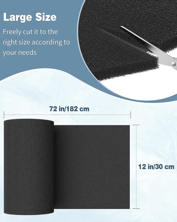Pawfly Aquarium Filter Media Pad
