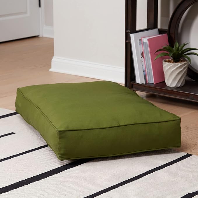 Casey Small (36 x 24 in.) Hunter Rectangle Indoor/Outdoor Pillow Style Dog Bed