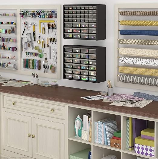 Akro-Mils 24-Drawer Plastic Drawer Storage Cabinet