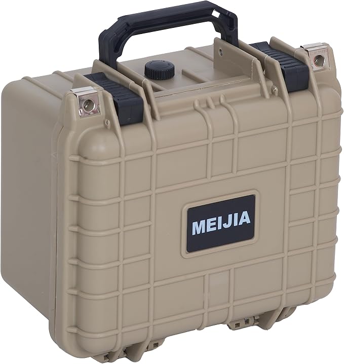 MEIJIA Portable All Weather IP67 Waterproof Camera Case, hard case