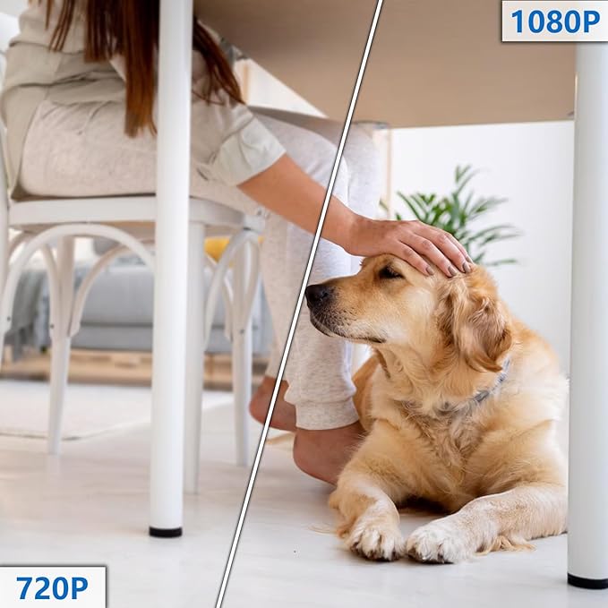 1080P Body Camera, Pet Cam,Key Fob Mini Security Camera with Motion Activation for Home Protection (SD Card Not Included)
