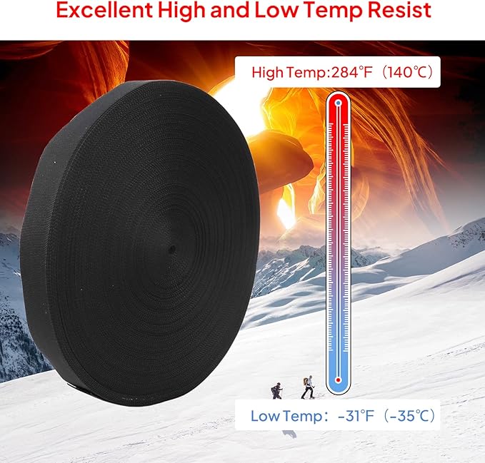 2 in 1 Heat Shrink Braided Sleeving Fabric Tubing-Ideal fit Irregular Shape Hose/Cable/Wire (3/4"(19mm), 22FT)