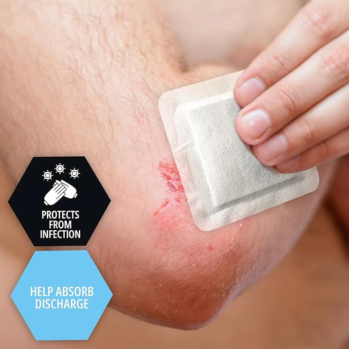 MED PRIDE Sterile Waterproof Silicone Foam Dressing