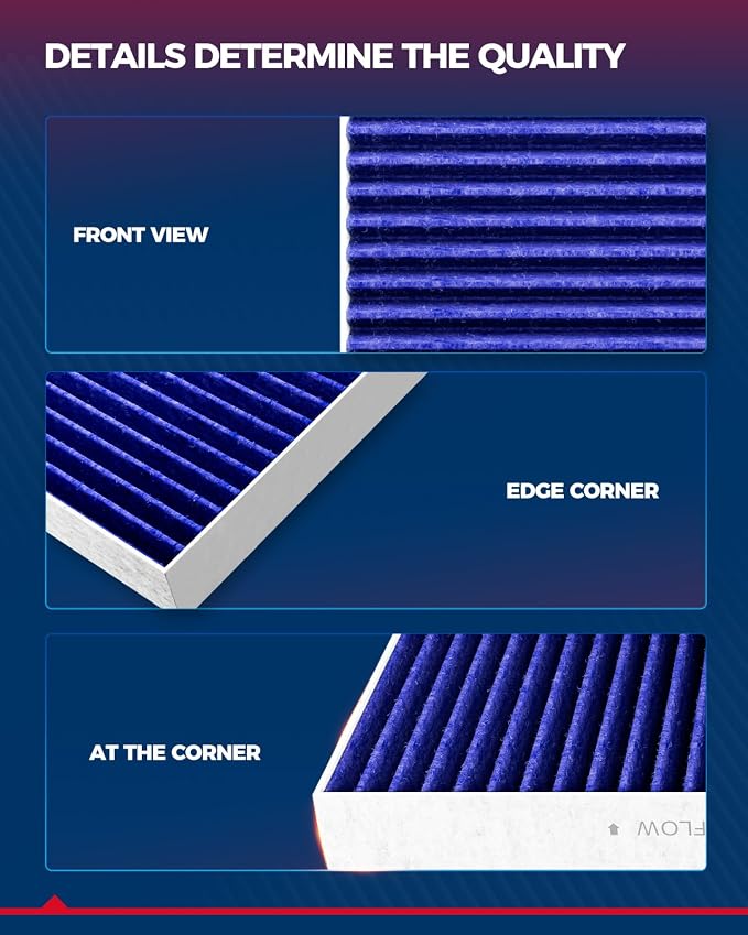 KAX Cabin Air Filter, GCF006 Cabin Filter Replacement