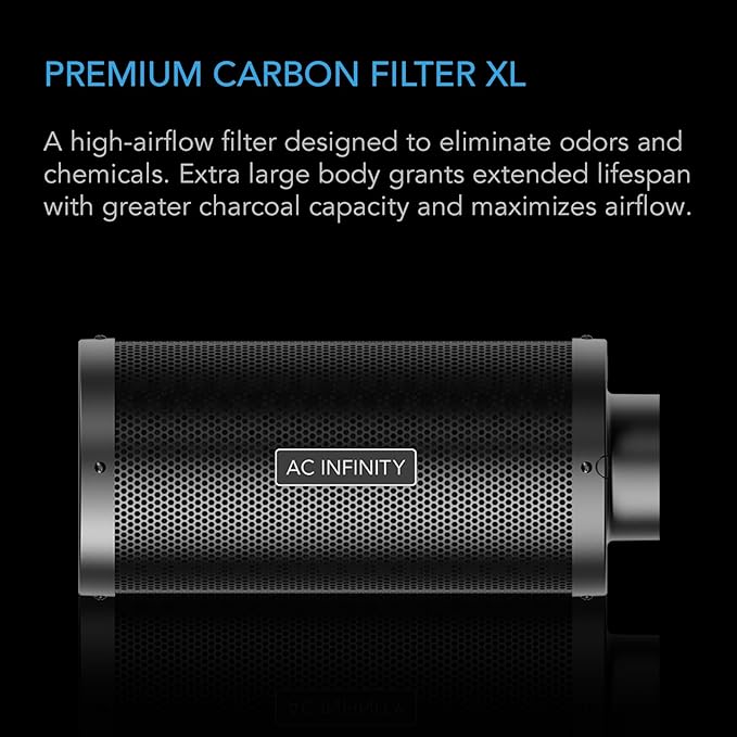 AC Infinity Air Carbon Filter XL 8",