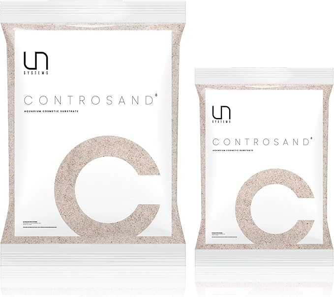 UNS Controsand - Bora, 3L - Natural Freshwater 0.4-0.9mm Natural White Sand for Aquascaping Planted Tanks - Aquarium, Terrarium, Paludarium Substrate for Betta, Shrimp, Fish, Jumping Spider, Turtle