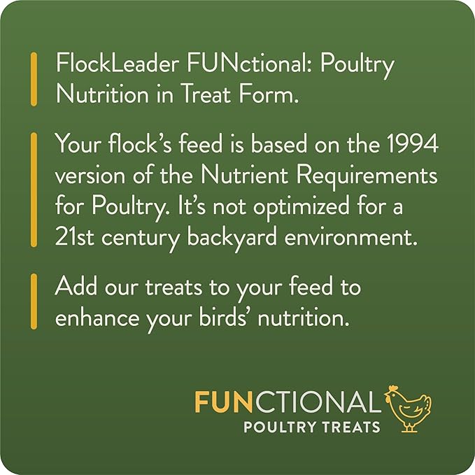 Defend, Functional Poultry Treats for Immune Support, 1.5 lb