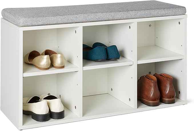Amazon Basics Shoe Storage Bench