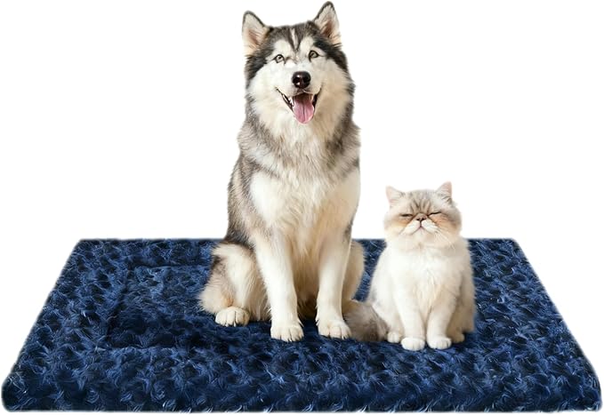 Dog Bed Mat - Reversible Dog Crate Bed Mats, Soft & Breathable Kennel Pad, Durable Crate Bed for Small Medium Large Dogs & Cats