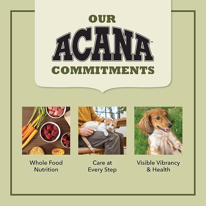 ACANA Highest Protein Dry Cat Food Indoor Cat Food Recipe 4lb Bag
