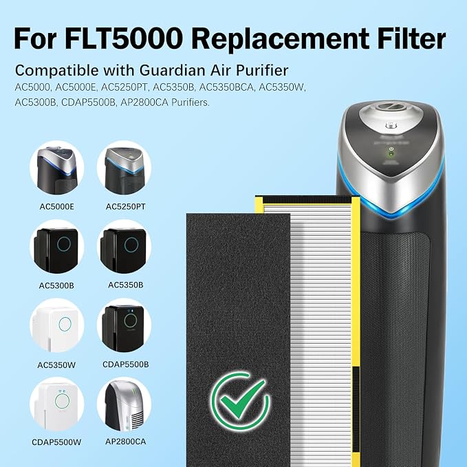 FLT5000 Filter-C True HEPA Replacement Filter