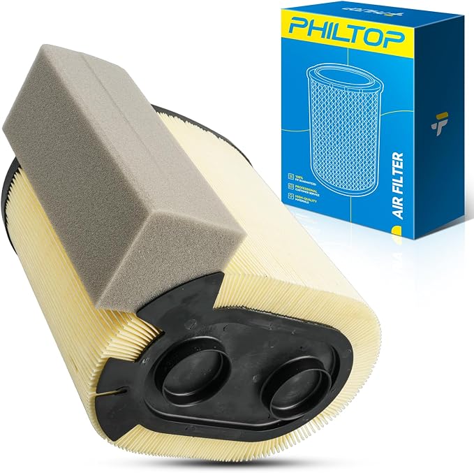 PHILTOP Engine Air Filter, Fit For Ford F250 F350 F450 F550 Super Duty