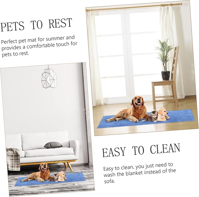 ERINGOGO Comfortable Pet Blanket Mat Soft Sofa Cover for Dogs Cats for Living Room Dog Beds Car and Furniture