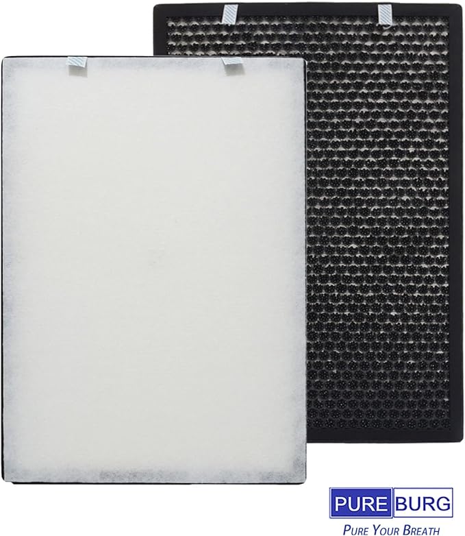 PUREBURG Replacement Filter Set Compatible