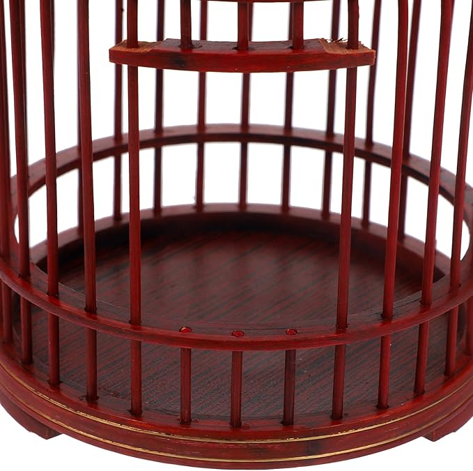 GANAZONO Pet Cage Outdoor Decorative Wooden Hamster Cage, Large Capacity, Lockable, Hanging, Safe and Secure