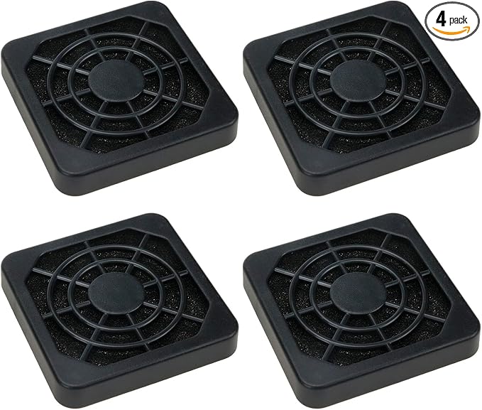 1.57inch/40mm Fan Dust Filter PC Cooler Fan Filter Dustproof Cover Computer