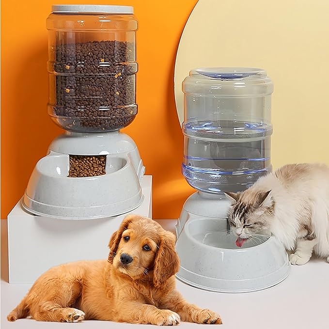 Pet Feeder Dispenser (1.1 Gallon Set)
