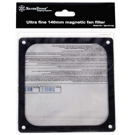 Silverstone FF143 Black Ultra Fine Fan Filter