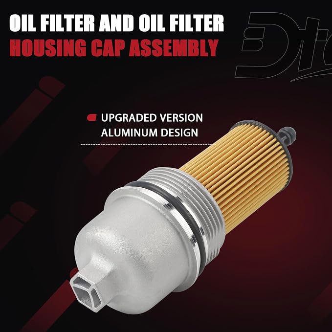 Aluminum Engine Oil Filter Housing Cap