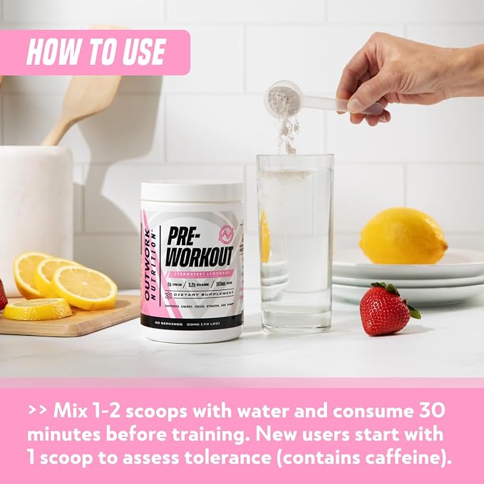 Outwork Nutrition Preworkout for Men & Women