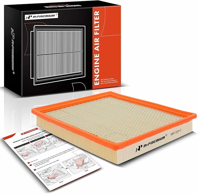 A-Premium Engine Air Filter Compatible