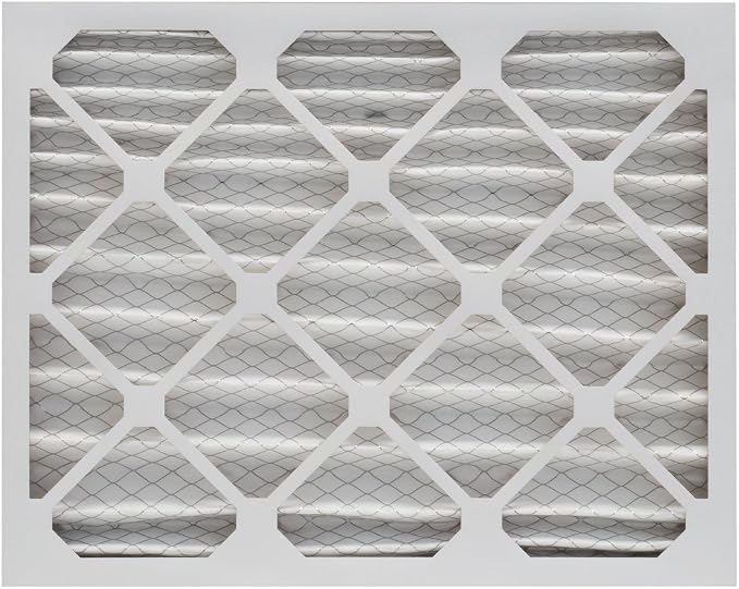 Aerostar 20x25x2 MERV 8, Pleated Air Filter, Box of 6, Made in the USA