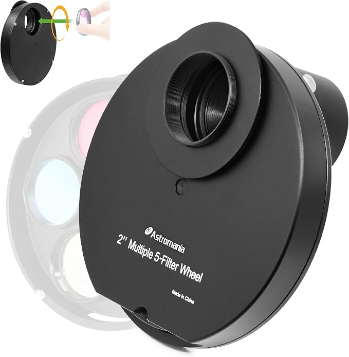 Astromania Telescope Filter Wheel Holder, Filter Wheel Drawer Compatible