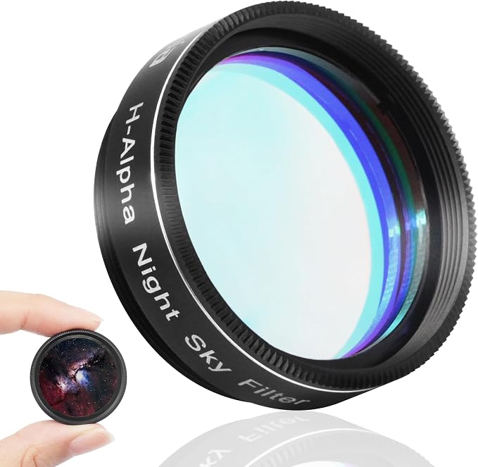 Astromania Telescope Filter, 1.25 Inches Narrowband Hydrogen Alpha Filter