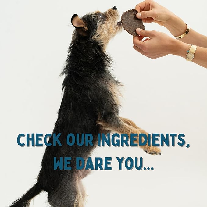 Winnie Lou Elk Jerky Dog Treats – Limited Ingredient, Human Grade, Training Treats for Small, Medium & Large Dogs, USA Made, High Protein, Chews, Hypoallergenic, Sensative Stomach (2 Pack)