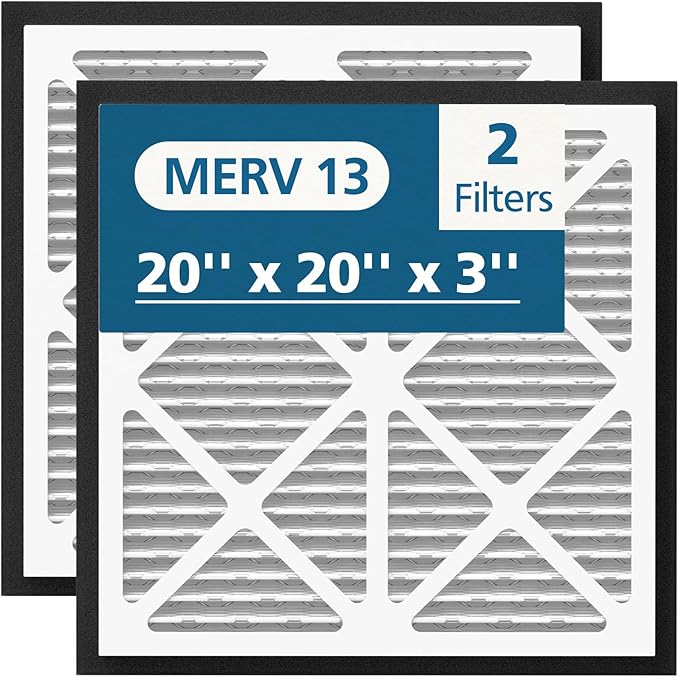 20x20x3 MERV 13 Air Filter Compatible