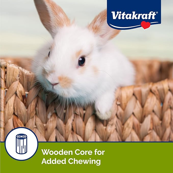 Vitakraft Rabbit Whole Grains & Honey Treat Sticks 2 Pack, 4 Ounce